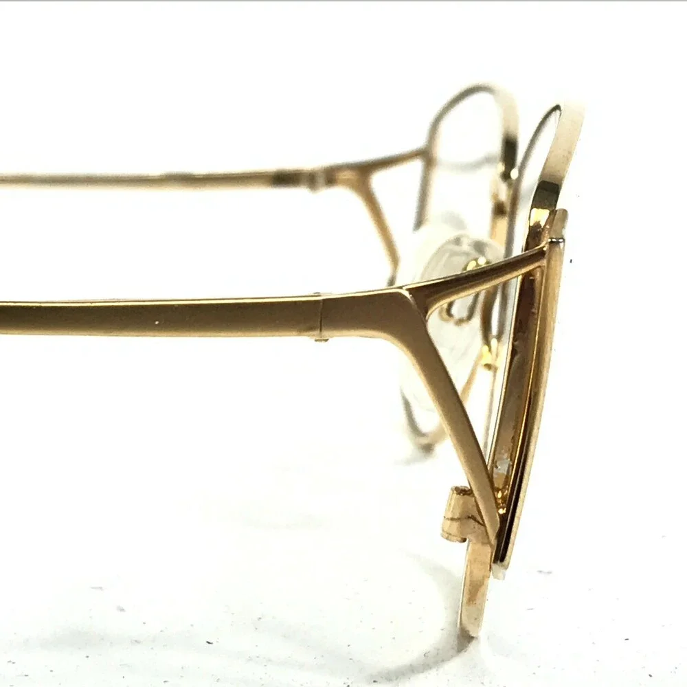Menrad MOD.808-250 Eyeglasses Frames Gold Round Oval Full Rim 56-17-125